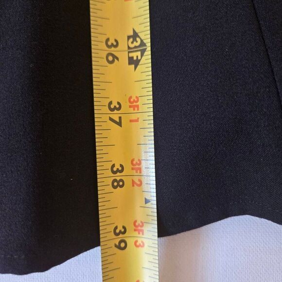 Calvin Klein Womens Sleeveless Back Zip Fit & Flare Dress Black Size 4 - Picture 10 of 11